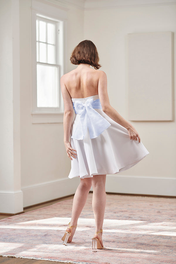 JANE'S SIGNATURE SOMETHING BLUE LITTLE WHITE DRESS COLLECTION - Jane Summers JANE'S SIGNATURE SOMETHING BLUE LITTLE WHITE DRESS COLLECTION - Jane Summers